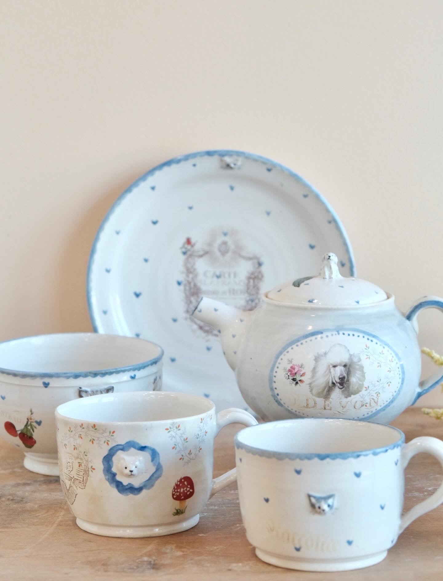 Hiruma Ikumi-比留間郁美– Orange Market Tableware