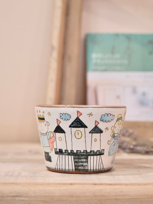 野村典子-Noriko Nomura Handmade Storybook Collection Soup Mug (#1-1)
