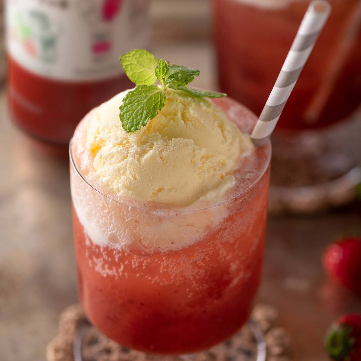Kuze Fuku & Sons HOMEMADE STRAWBERRY MIXER 15.9 FL OZ