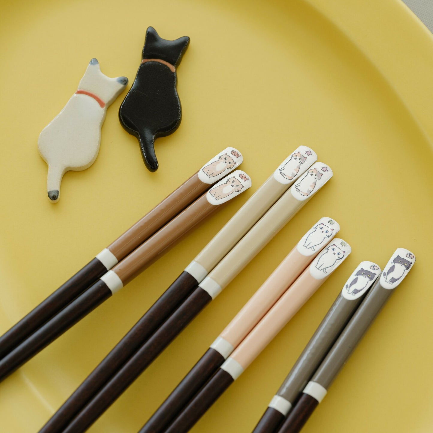 Japan made Cat Chopsticks 23cm Dishwasher Safe