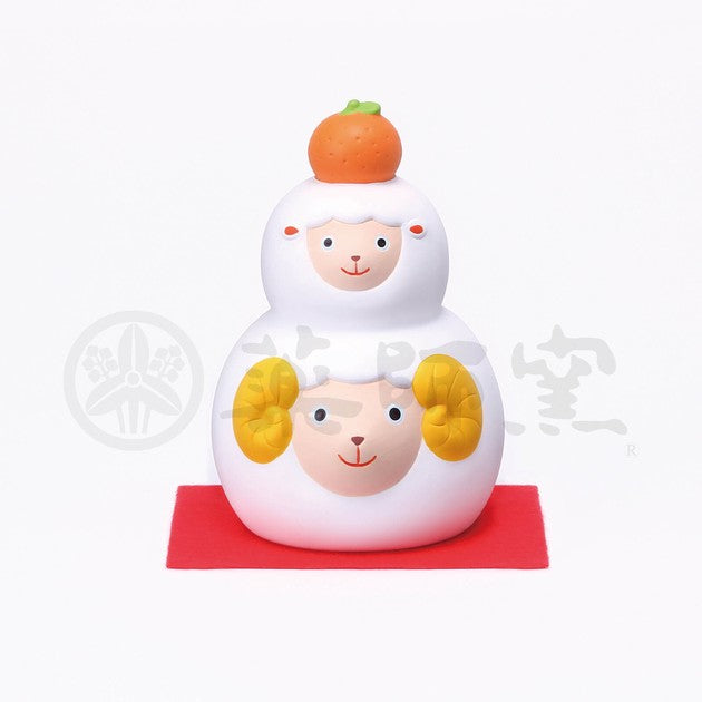 Yakushigama 2027 Year of the Sheep Lucky Zodiac Ornament