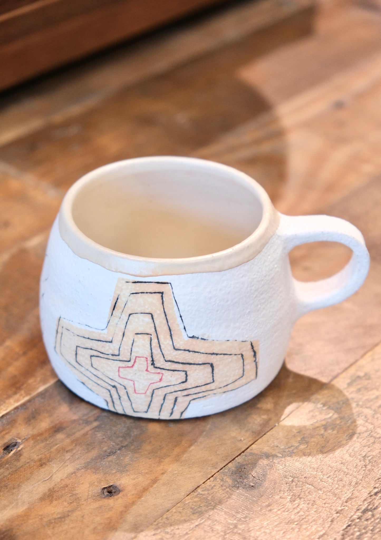 Artisans-hapun pottery 拜志睦子 Handmade Ceramic Mug