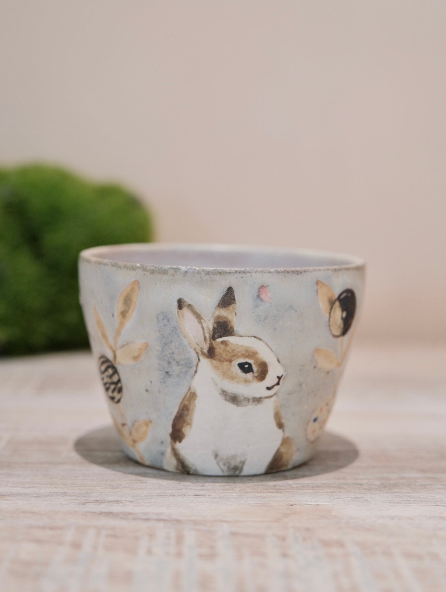 【2026 Exhibition】Acne pottery Studio handmade choko cup (Rabbit)