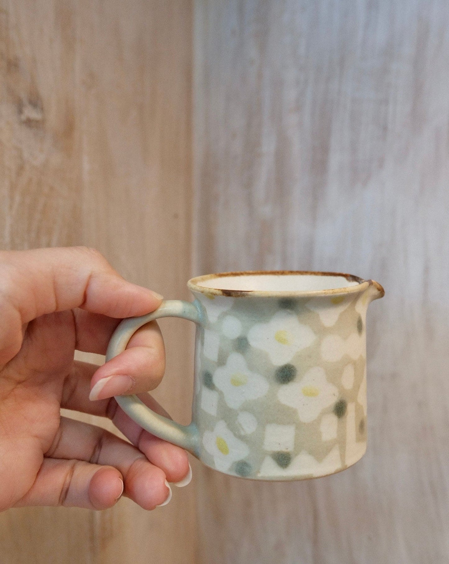 Makiko Sato-佐藤 牧子 Handmade Ceramic Creamer