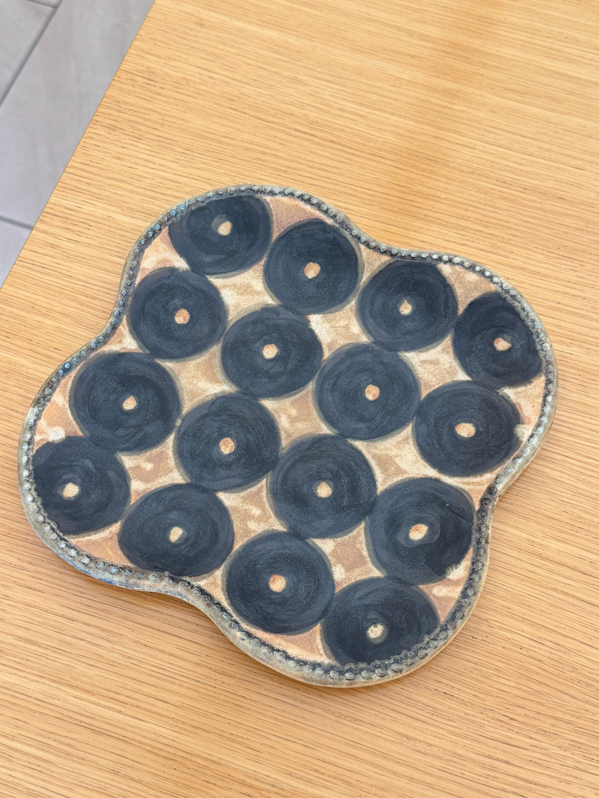 Shun Yoshino - 8.5inch Four leave plate