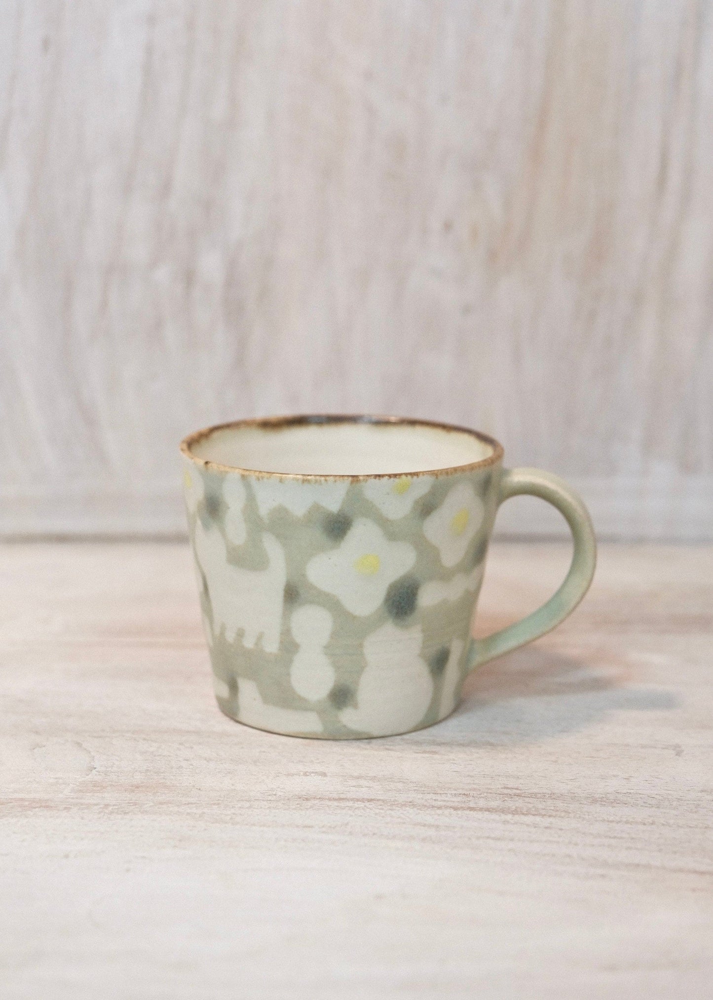 Makiko Sato-佐藤 牧子 Handmade Ceramic Mug