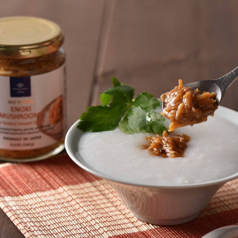 Kuze Fuku & Sons ENOKI MUSHROOMS IN SAVORY UMAMI SAUCE