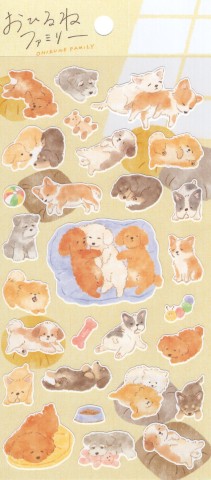 MIND WAVE Nap Family Sticker – Inukai's House