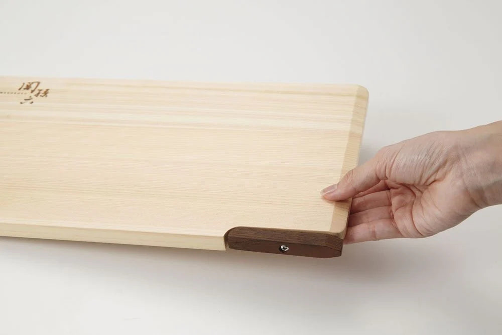 KAI SEKI MAGOROKU HINOKI STANDING CUTTING BOARD