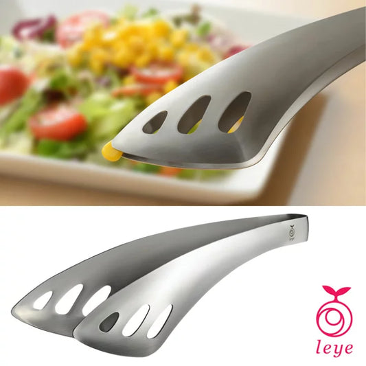 Leye Yubisaki Japan Made Stainless Steel Server Tongs