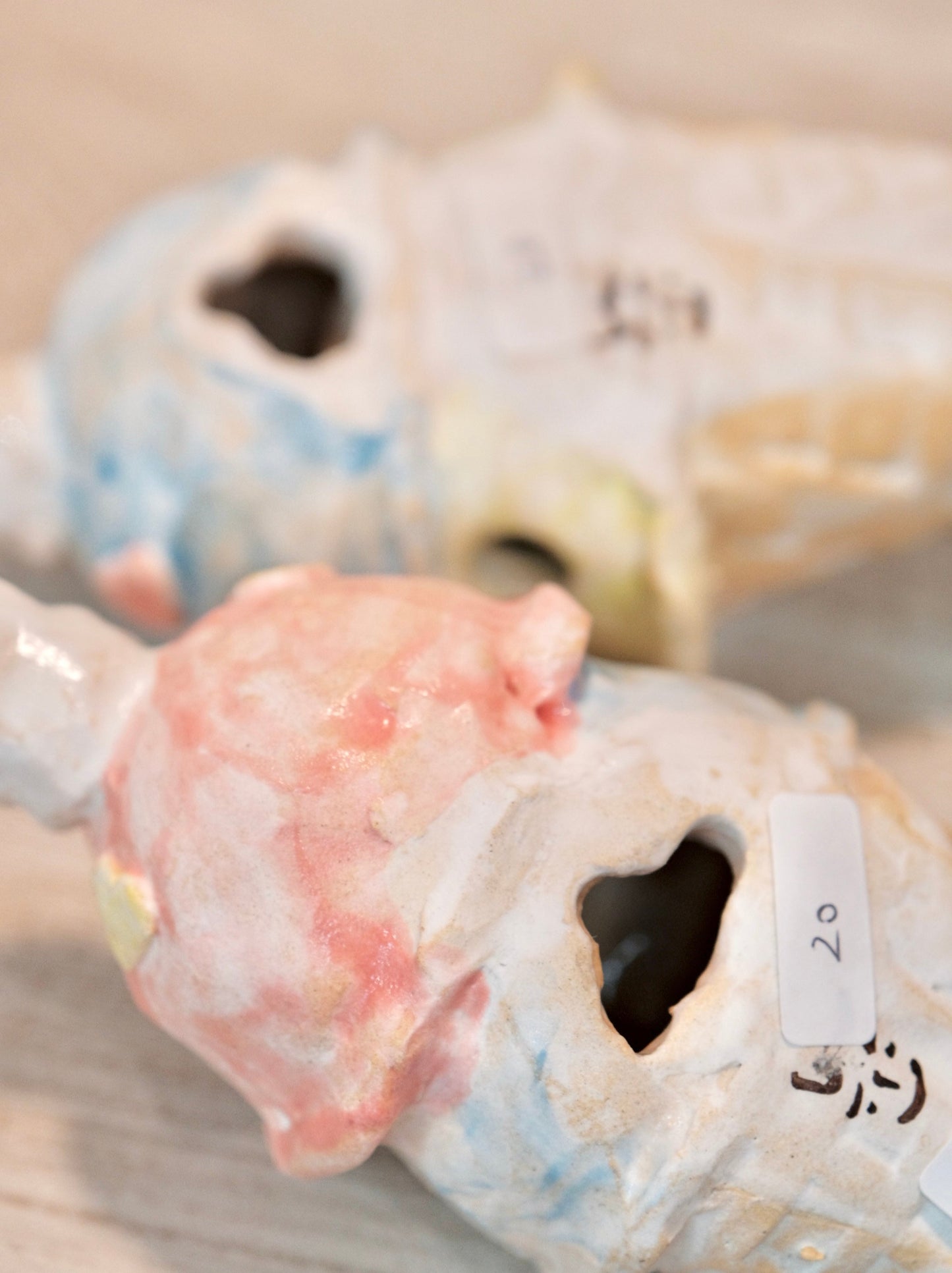 Suzuki Tamami Handmade Ice Cream Cone Mini Flower Vase Wall Decor