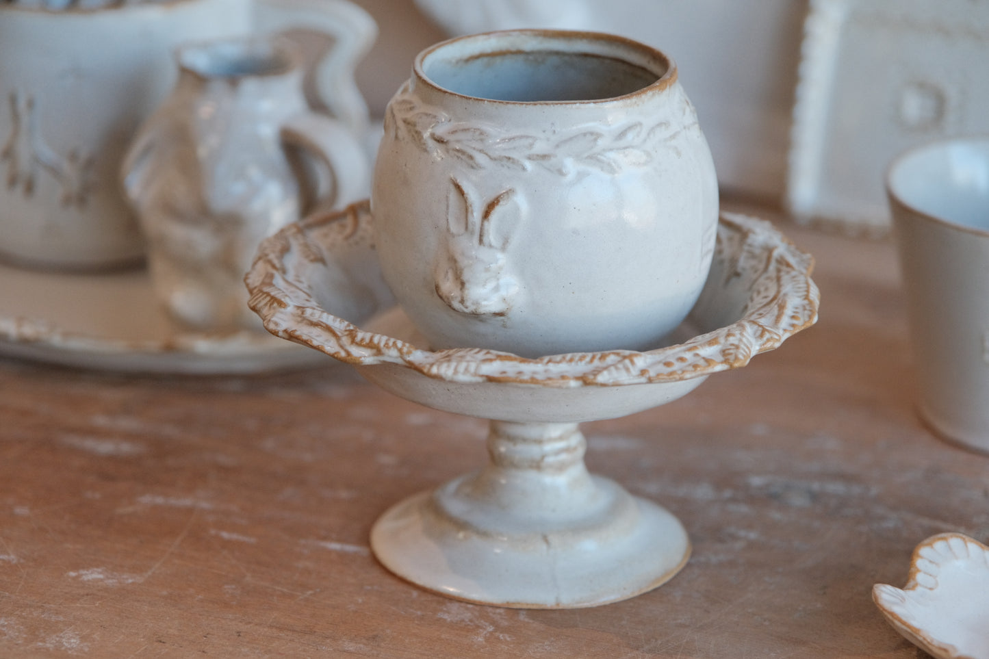 Kielisha-キエリ舎 Handmade Rabbit Egg Cup
