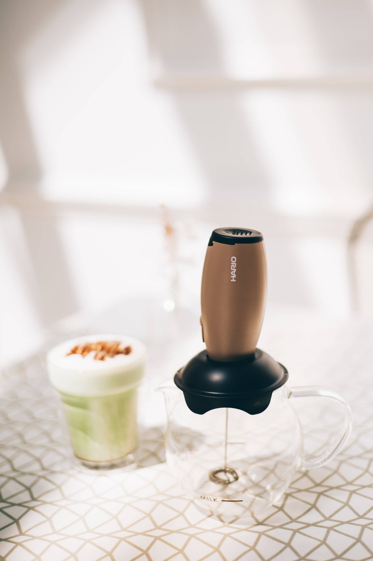 HARIO Matcha Whisk & Creamer
