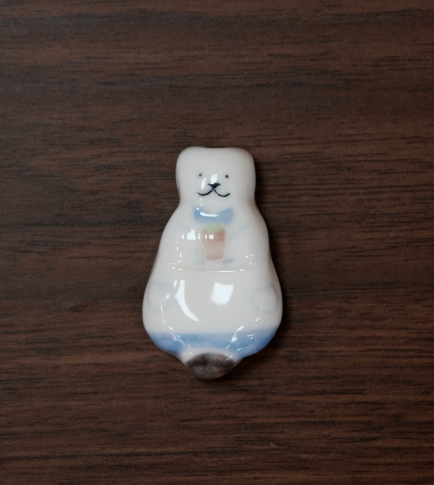 Misa Omote-表 美沙 Kutani Artist Handmade chopstick rest