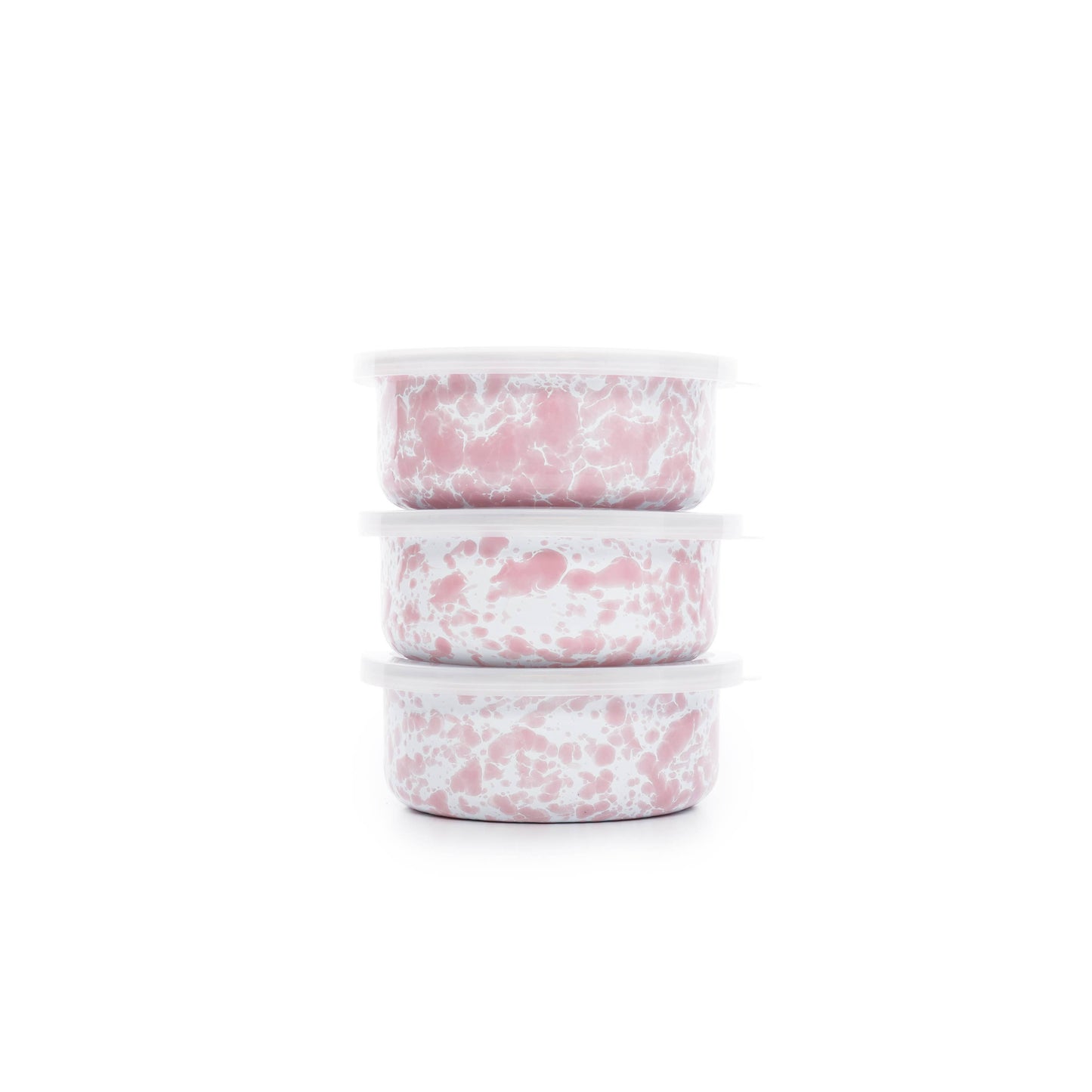 Crow Canyon Splatter Enamelware 1-pc Storage Bowl