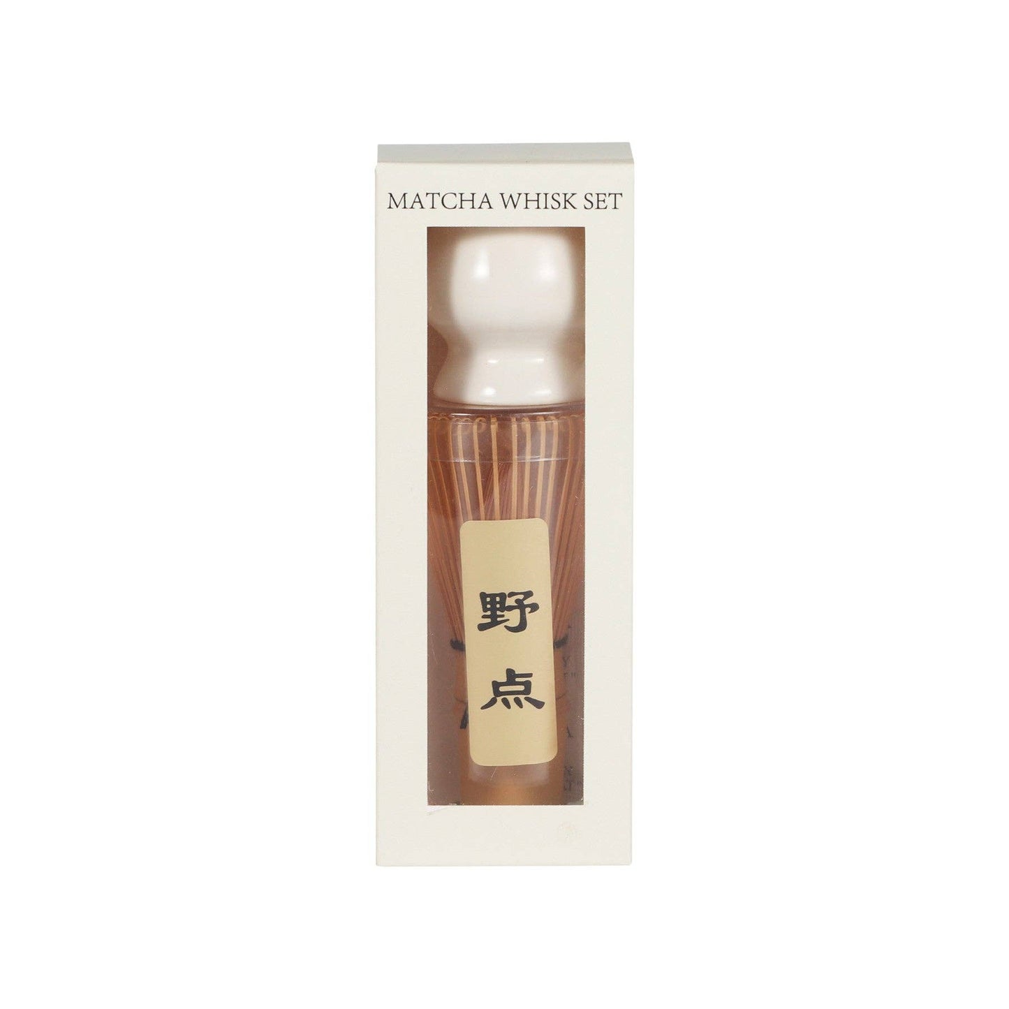 Mini Nodate Matcha Whisk White Stand, Chasen and Scoop Set