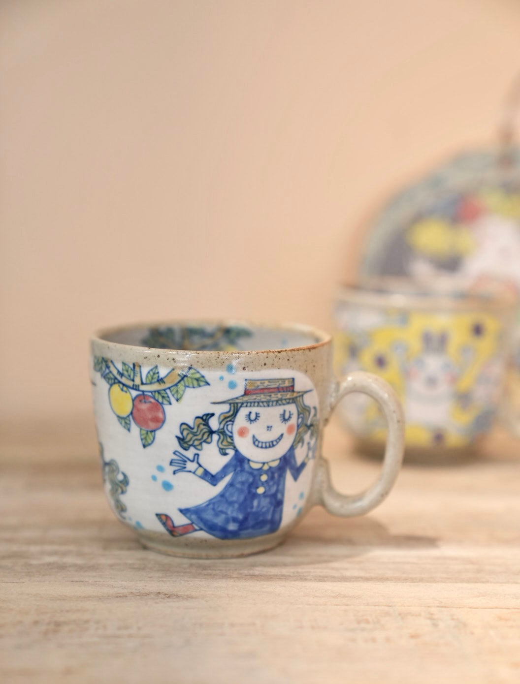 Japan Hasami Yaki Artisan Hand Painted Mug