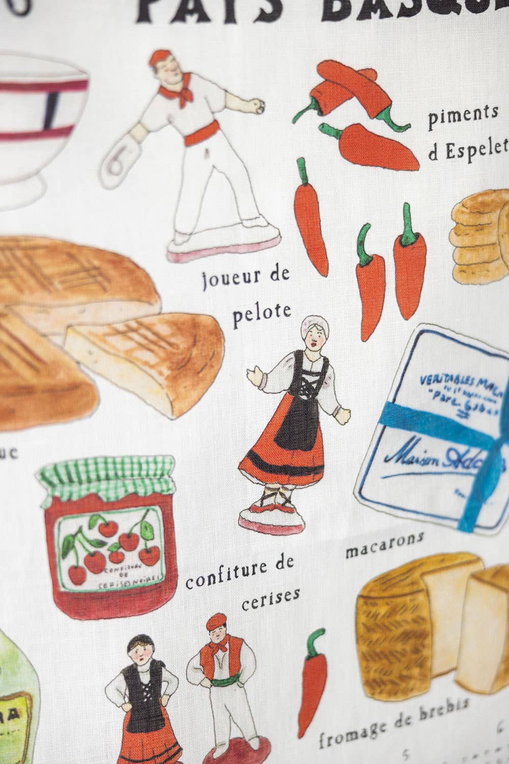 2026 Linen Calendar Souvenir Baskque