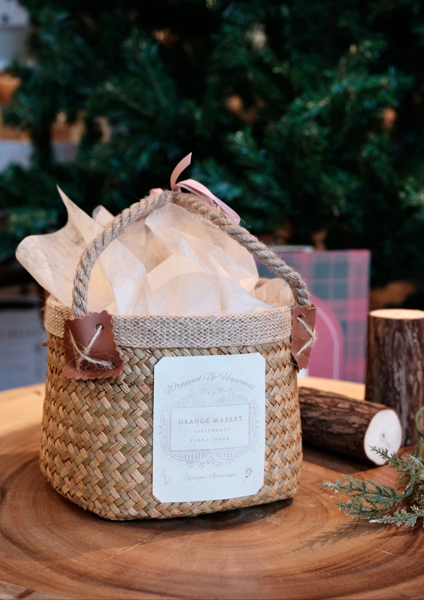 | Orange Market Tableware | Holiday YUZU Special Gift Basket for Good Luck & Warm Wishes