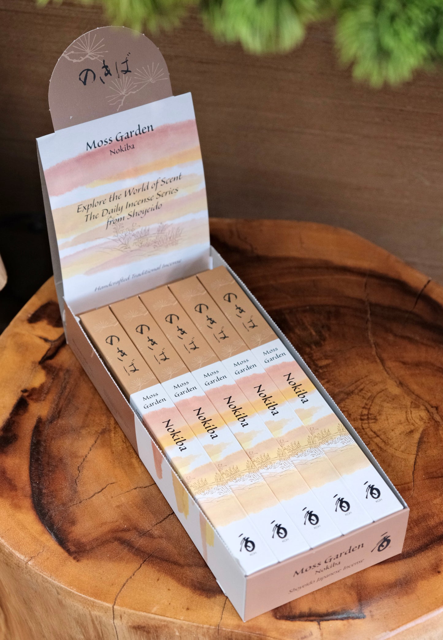 Shoyeido Incense - Nokiba - Moss Garden