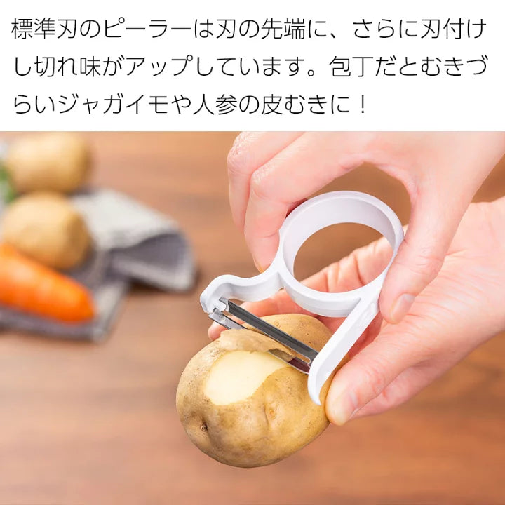 Aux leye peeler that can be cut with light force