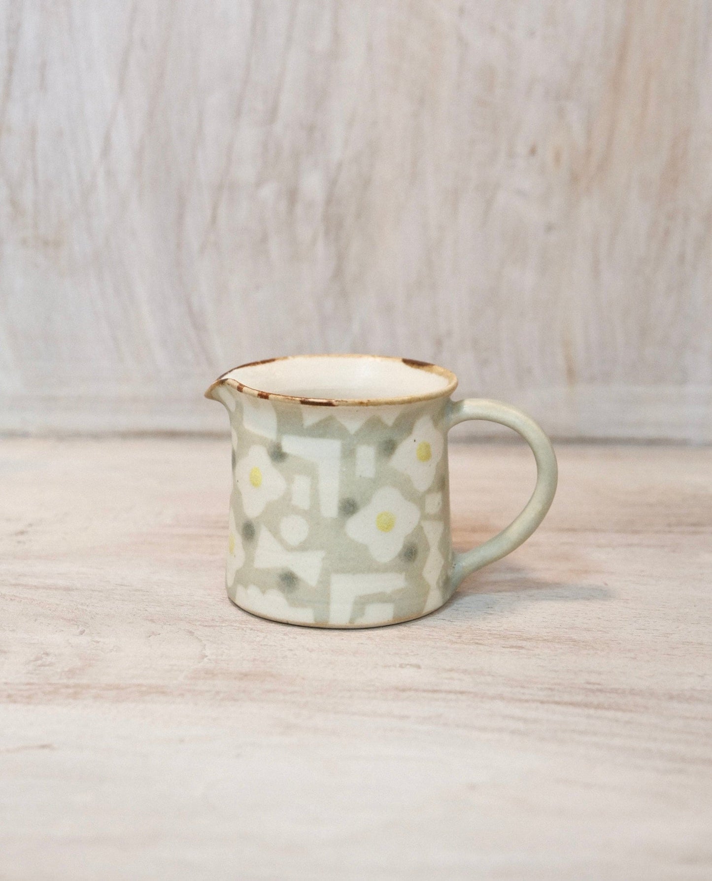 Makiko Sato-佐藤 牧子 Handmade Ceramic Creamer