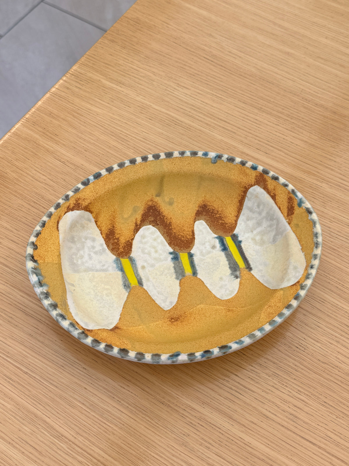 Shun Yoshino - 9inch x 7.5inch Oval Soup Bowl
