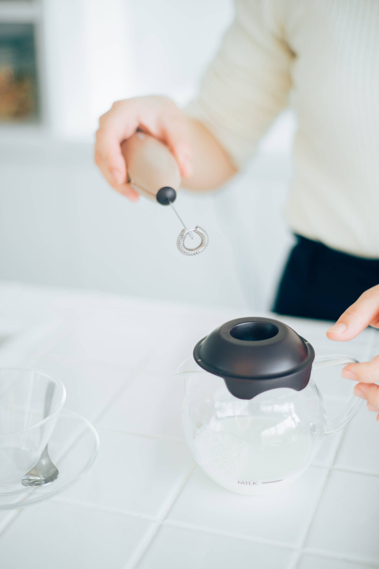 HARIO Matcha Whisk & Creamer