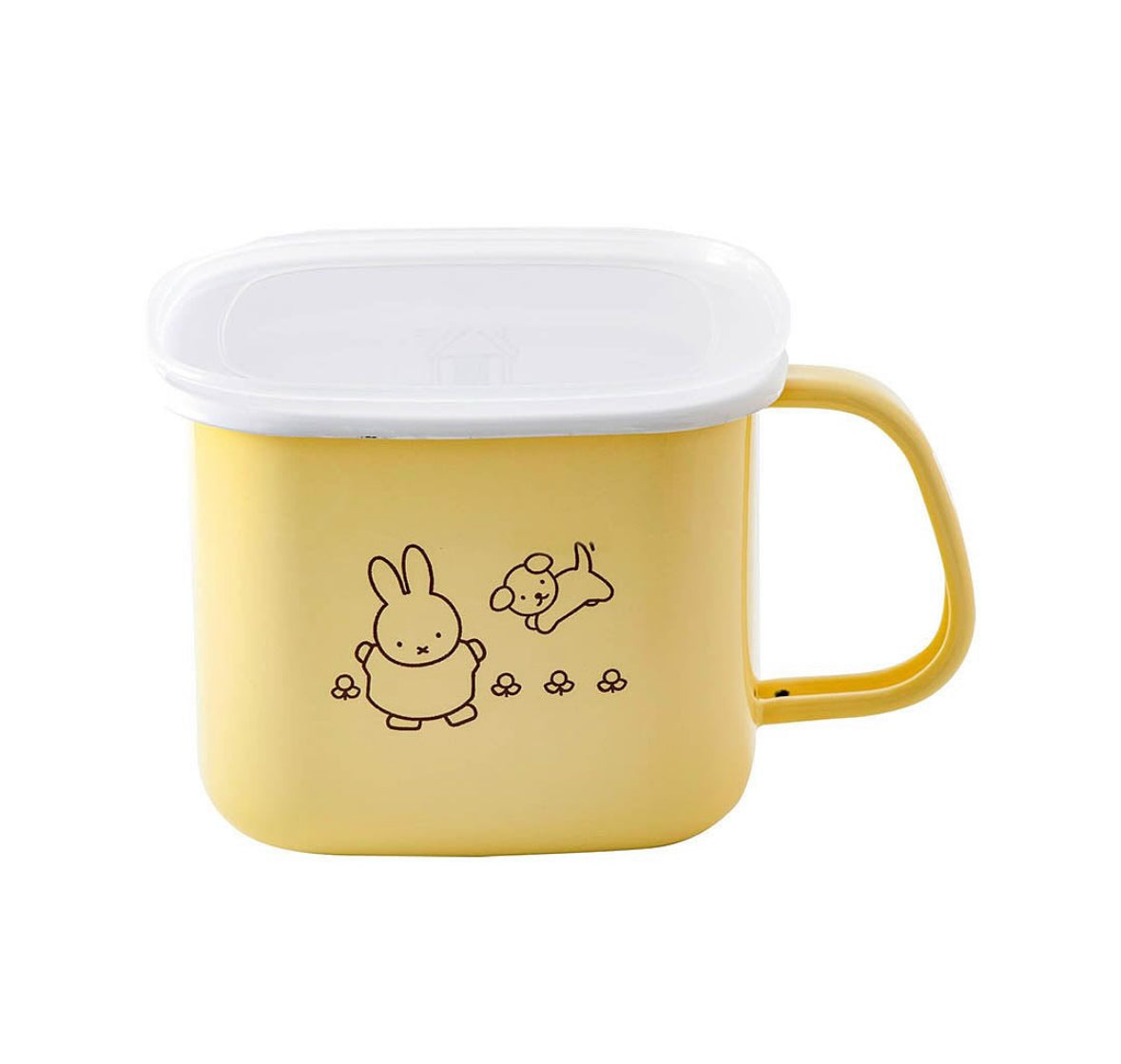 Miffy Fuji-horo Miffy Yellow Pastel Enamel Collection