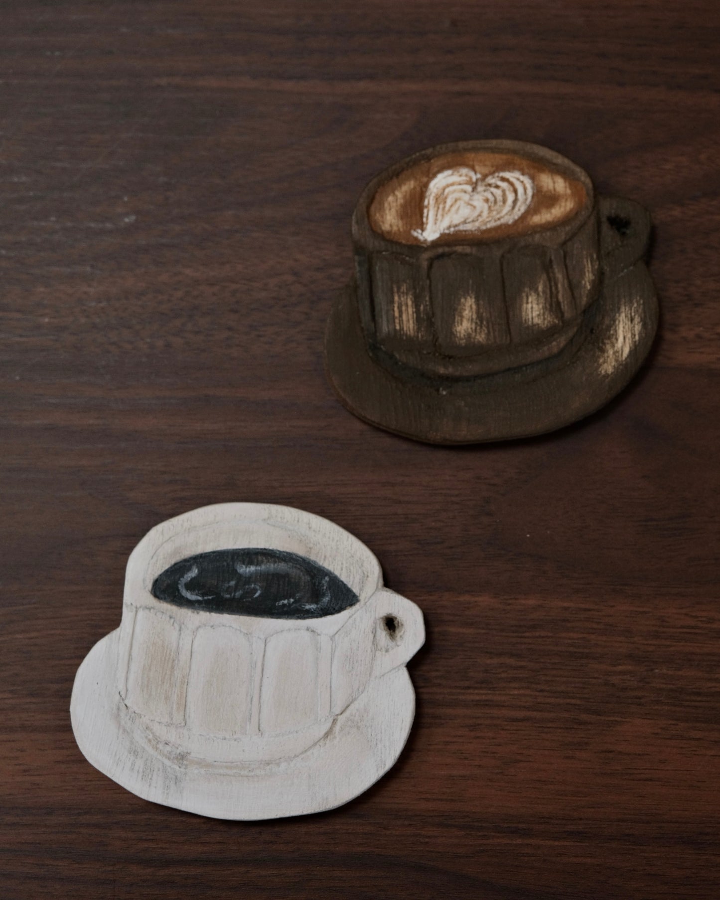 Pagumi-ぱぐみ Japan Wood Carving Artist Handmade Camphor Wood Coaster