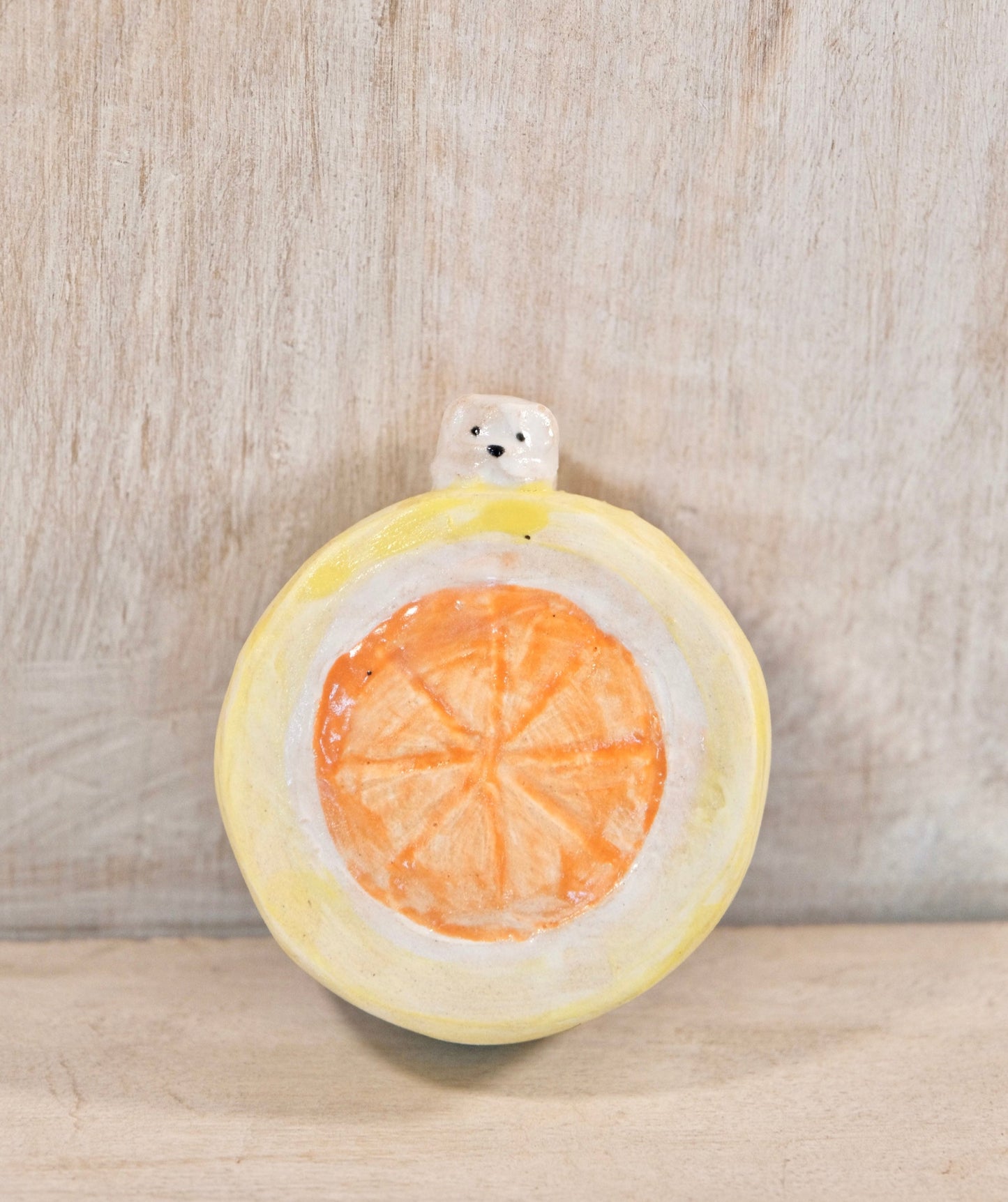 Suzuki Tamami Handmade Cake Roll Mini Flower Vase Wall Decor