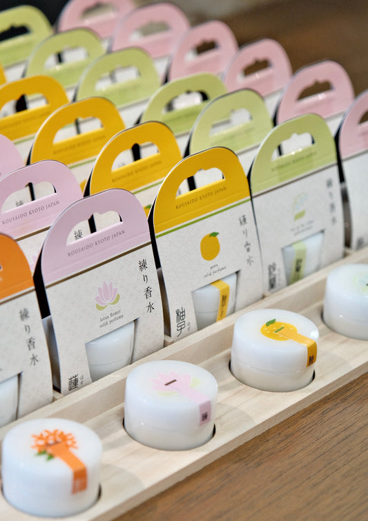 香彩堂-Kousaido Fruit-Scented Solid Perfume