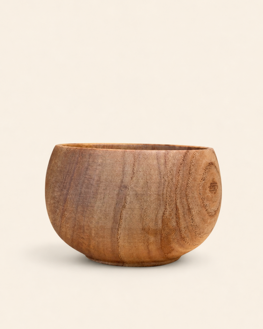 Handcrafted Wooden Miso Bowls