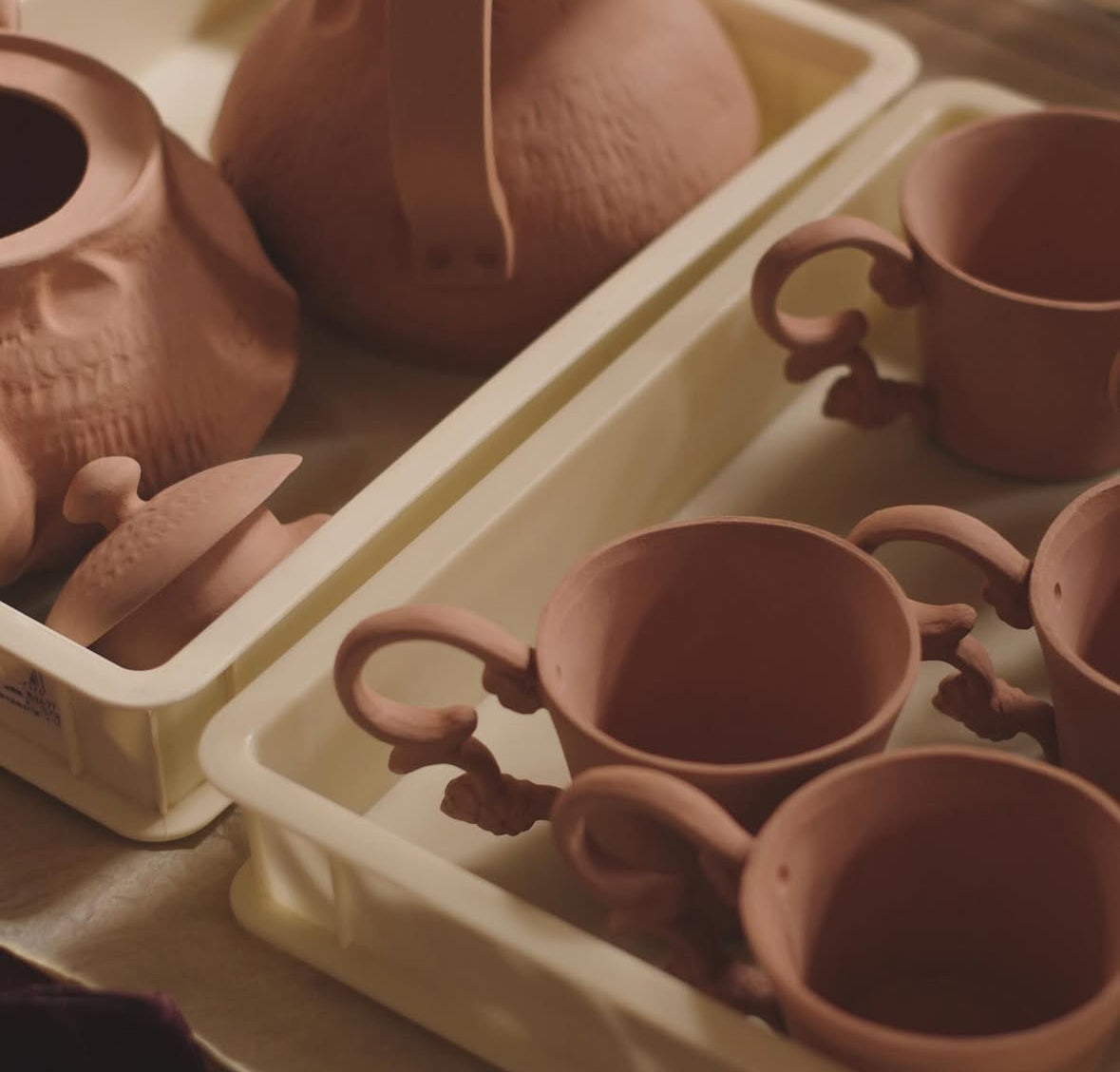 Kielisha-キエリ舎 Handmade Traces of a Butterfly Cup