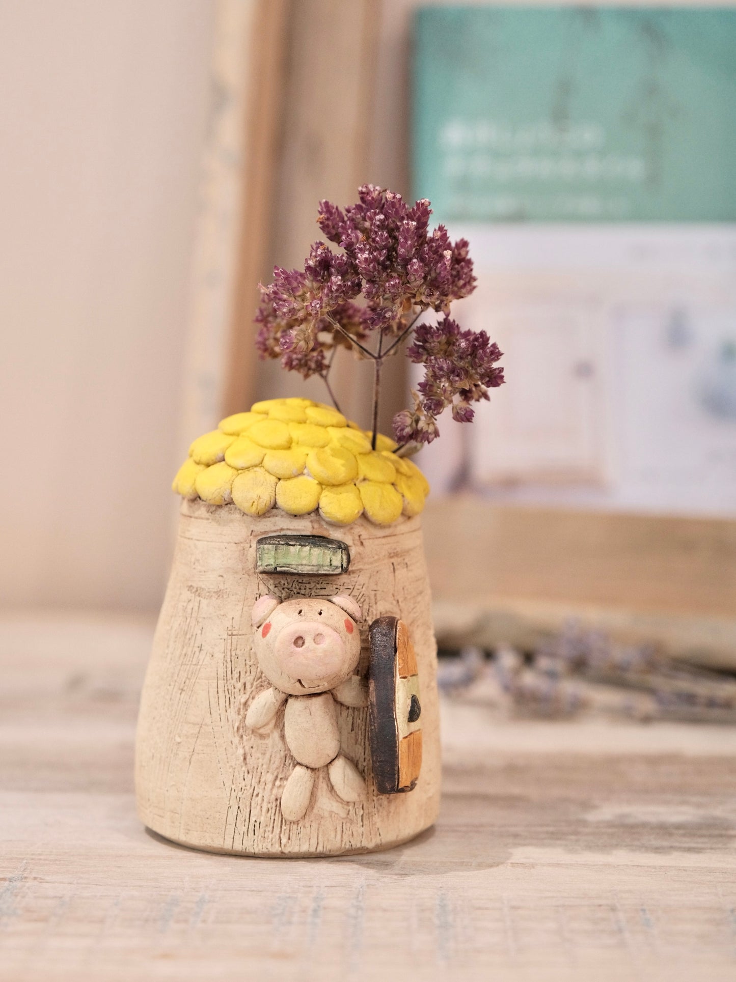 野村典子-Noriko Nomura Handmade Storybook Collection Flower vase