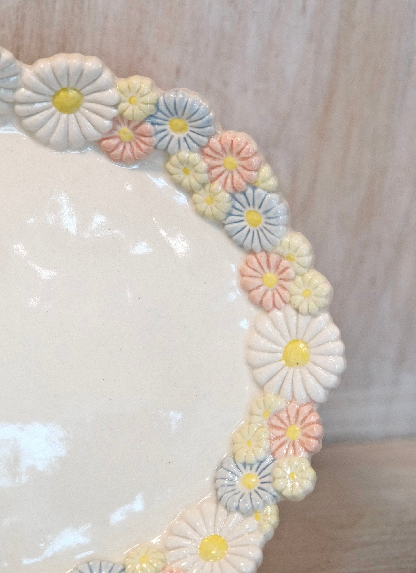 Misao Ishiguro-石黒美佐緒 Handmade 9.5'' Oval Plate