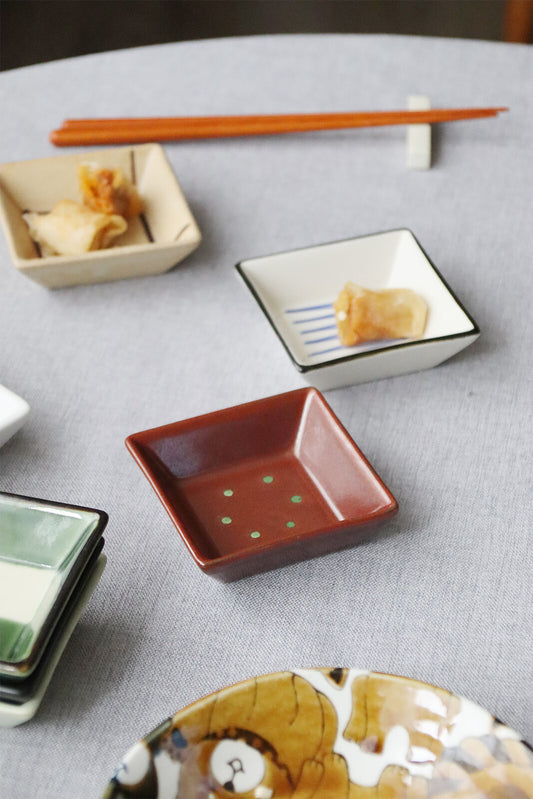 Japan handmade Made Mino dish plate