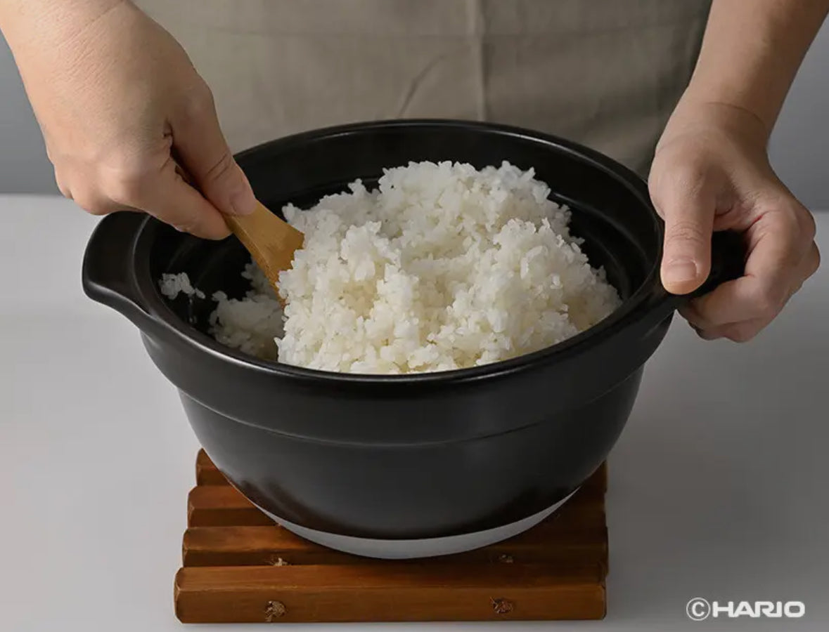 Hario Rice Pot Gohangama Ceramic Rice Cooker