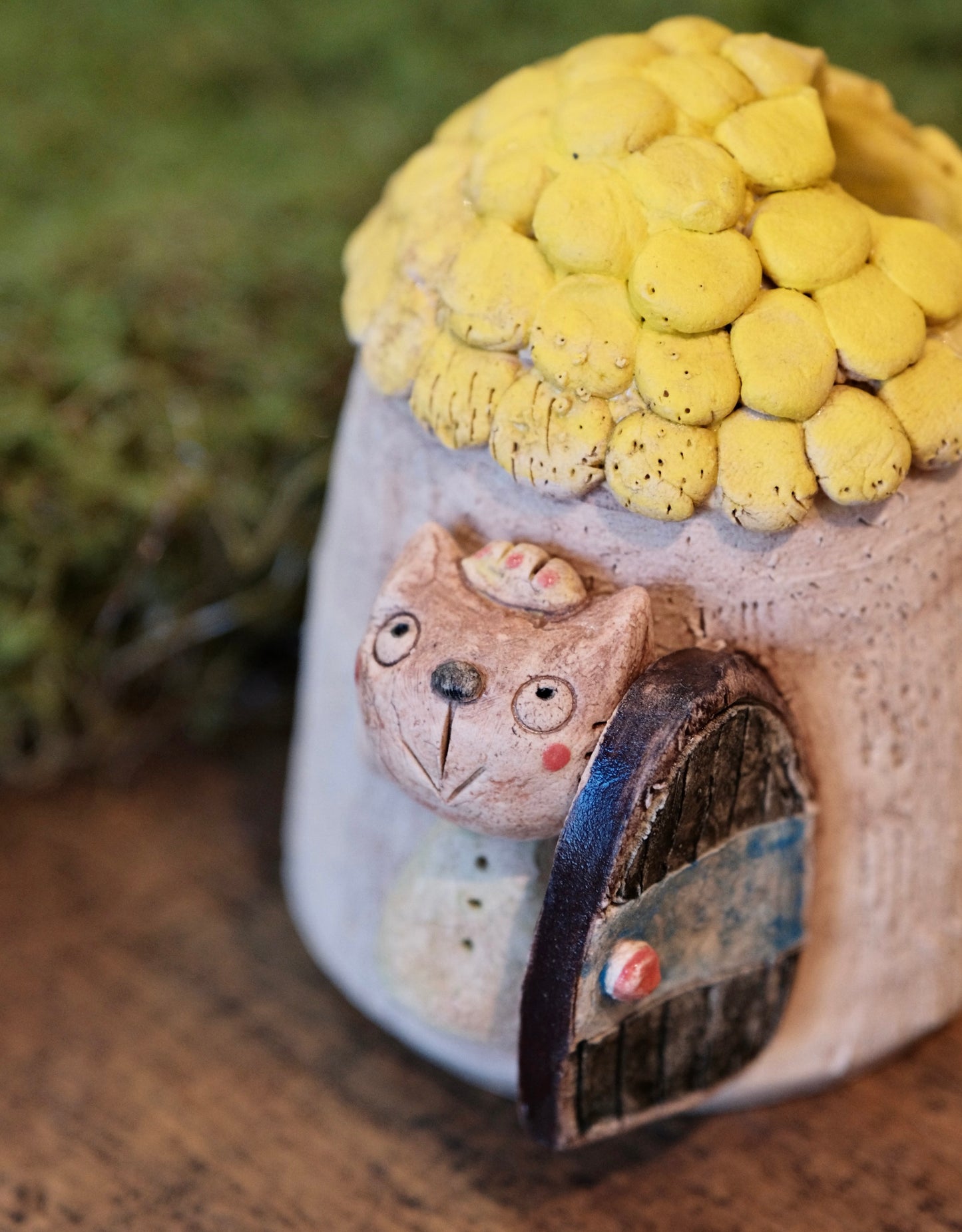 野村典子-Noriko Nomura Handmade Storybook Collection Flower vase (#7)
