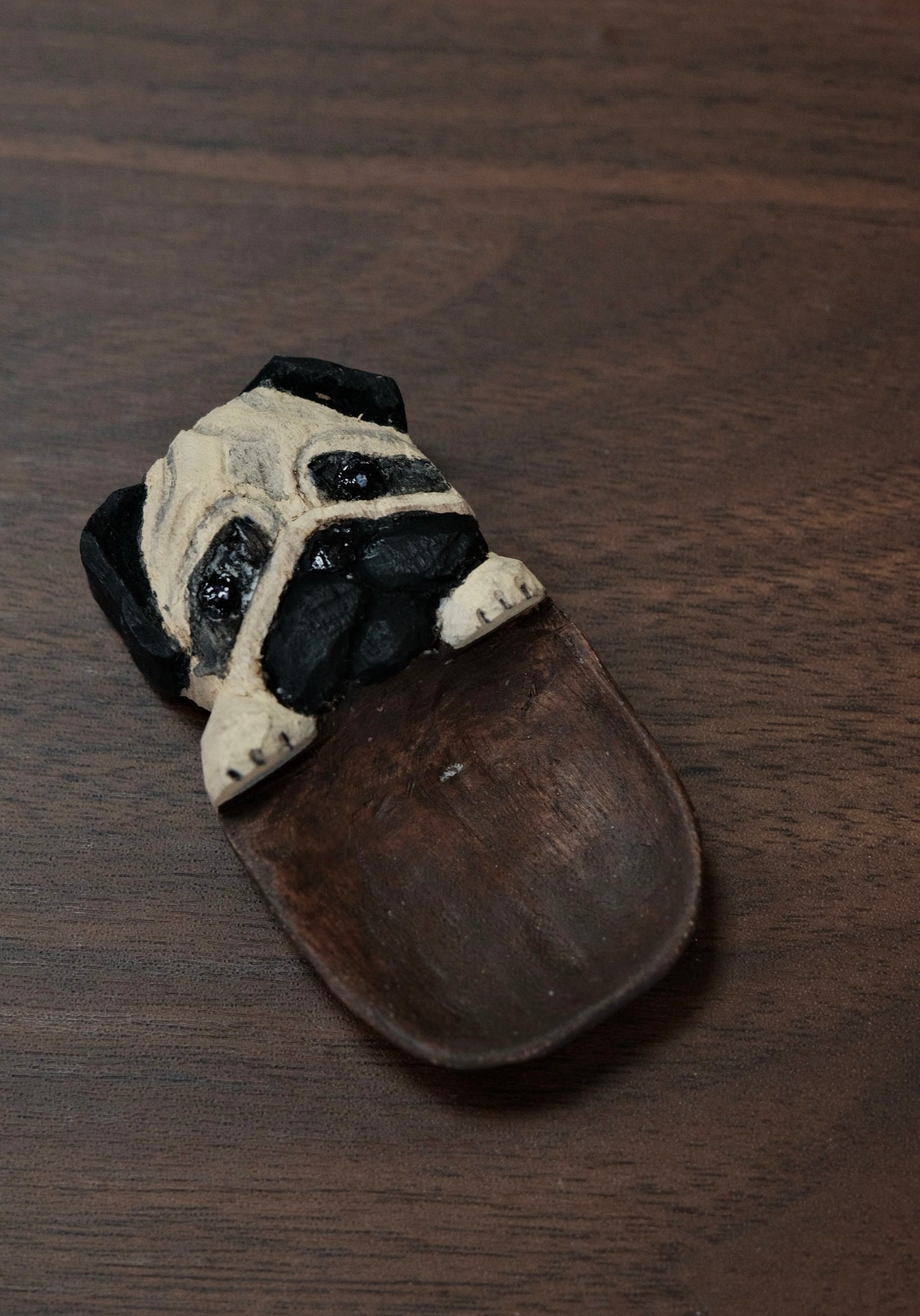 Pagumi-ぱぐみ Japan Wood Carving Artist Handmade Camphor Wood Tea spoon