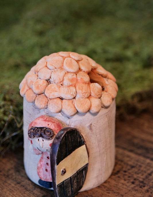 野村典子-Noriko Nomura Handmade Storybook Collection Flower vase (#2)