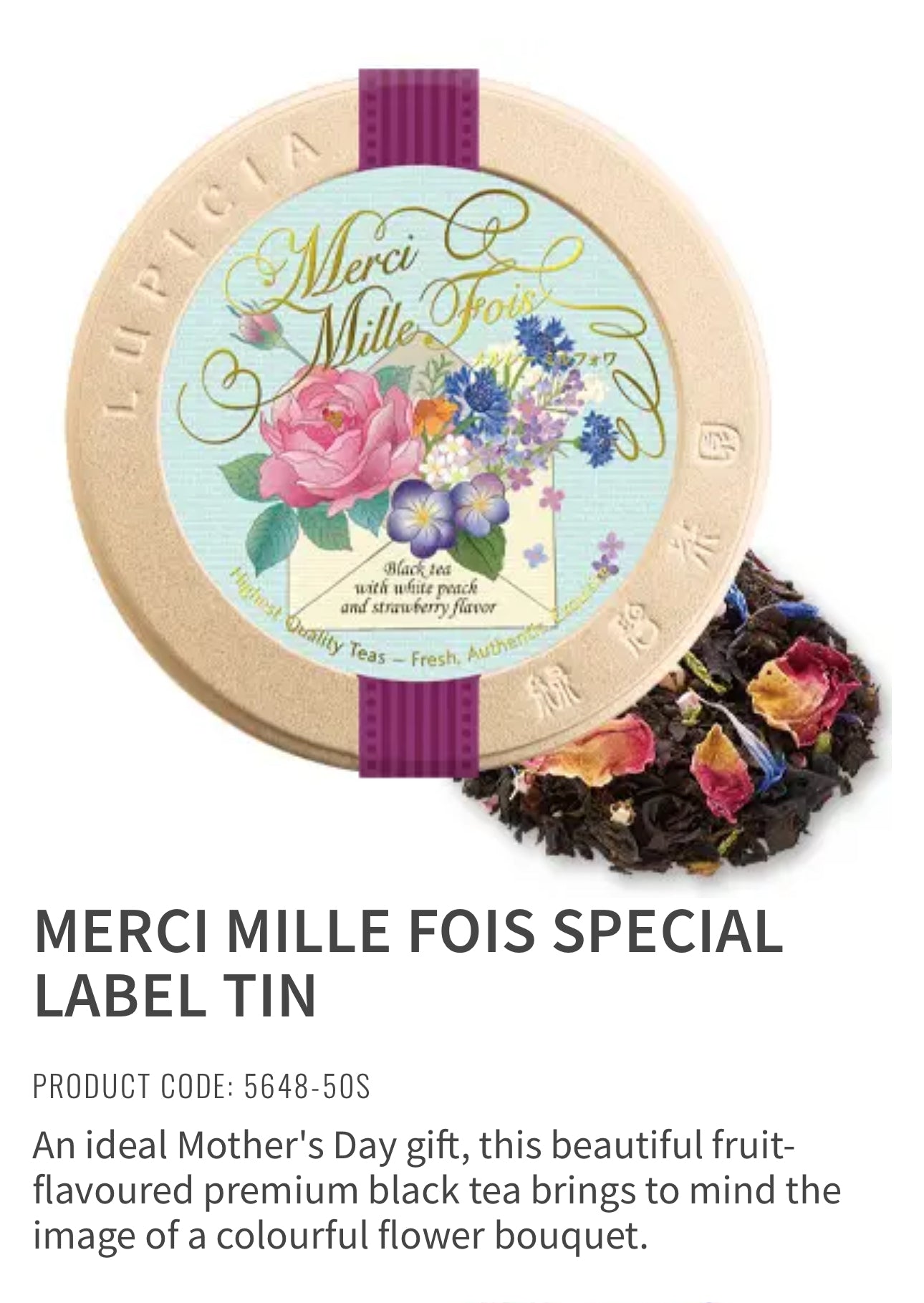 Lupicia Japan Mother's Day Special Tea