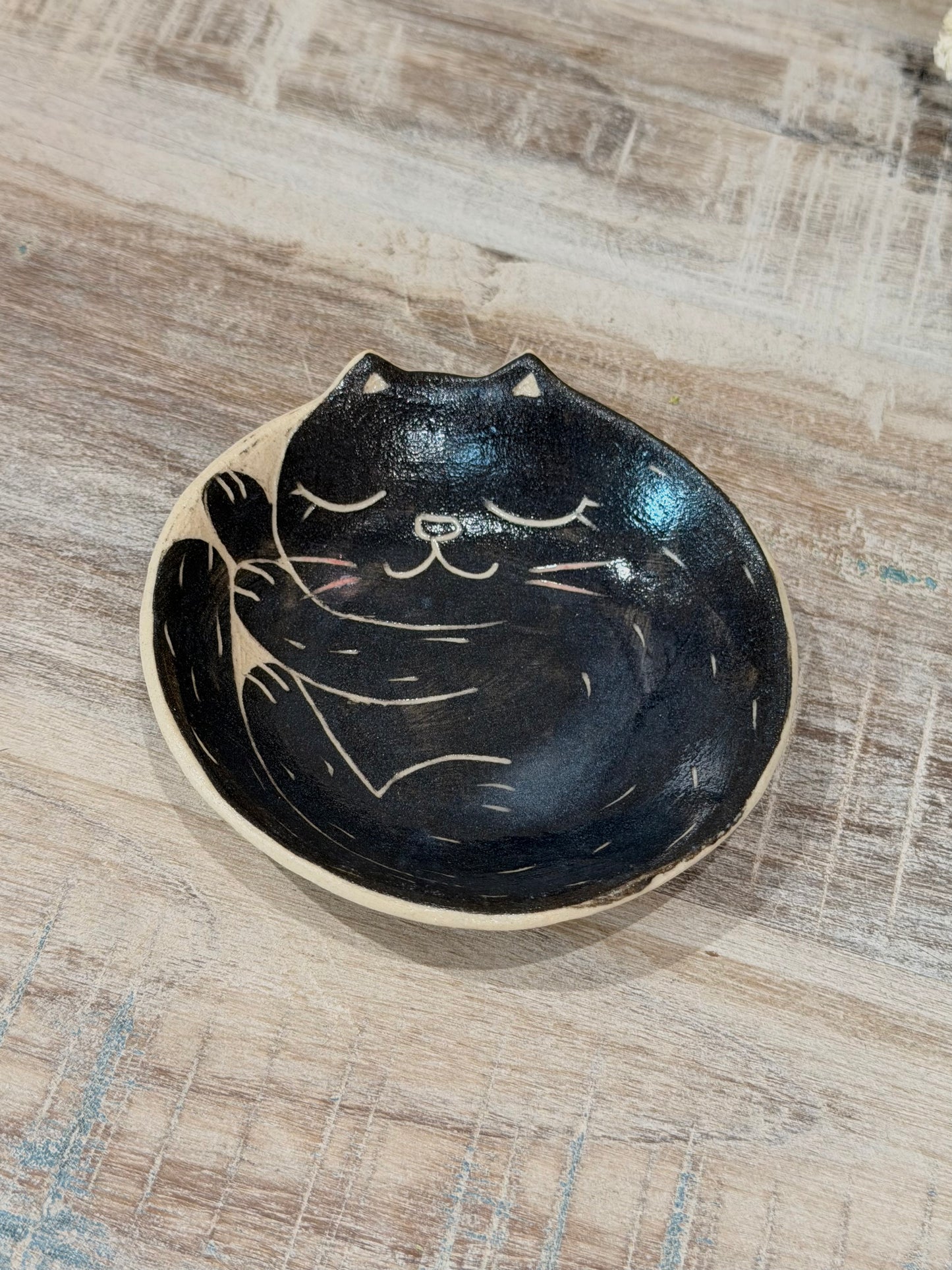 KAZAHANA-高桥美紀子 Handmade Ceramic Small dish plate