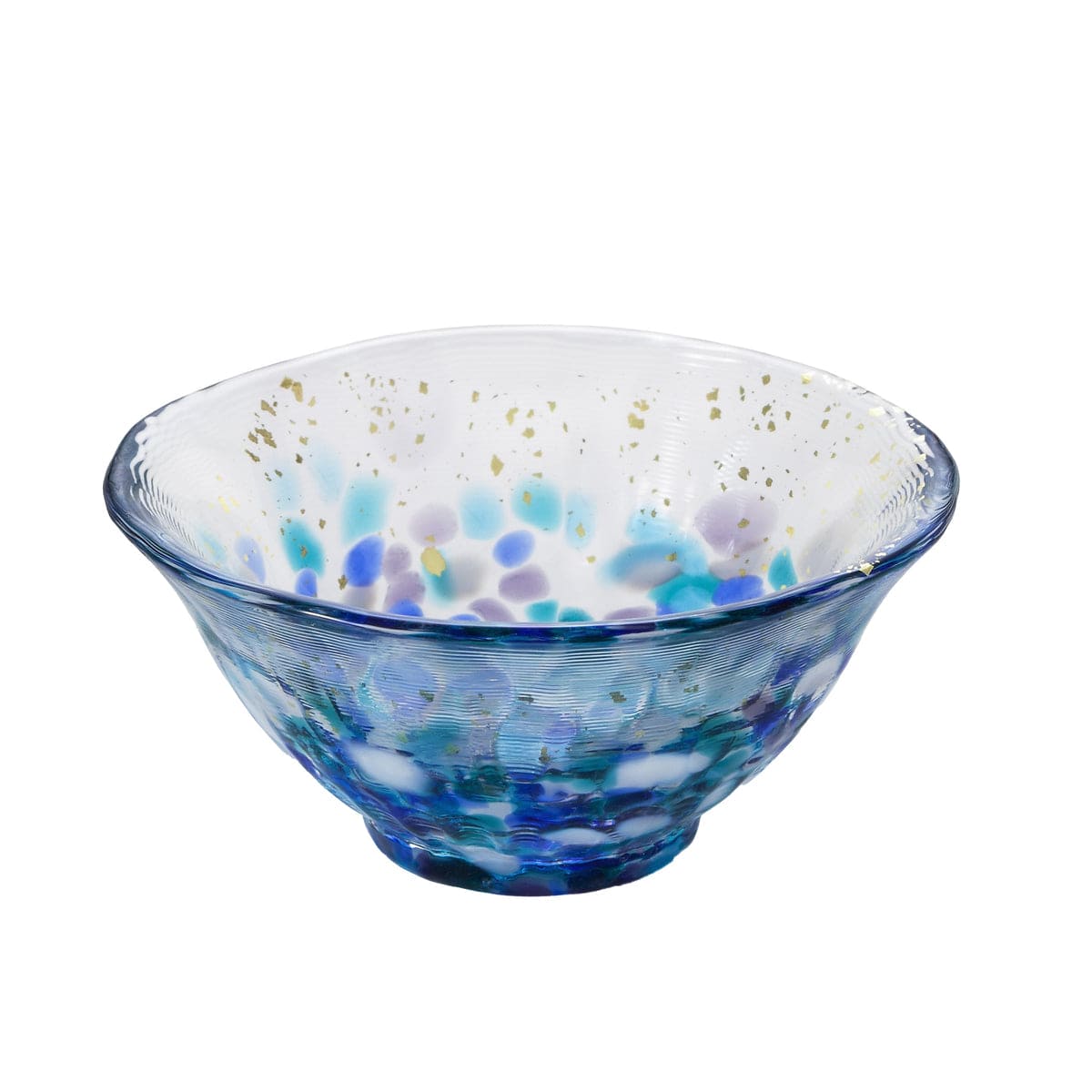 Japan TSUGARU VIDRO SOUKA Gold Plated Handmade Sake Cup