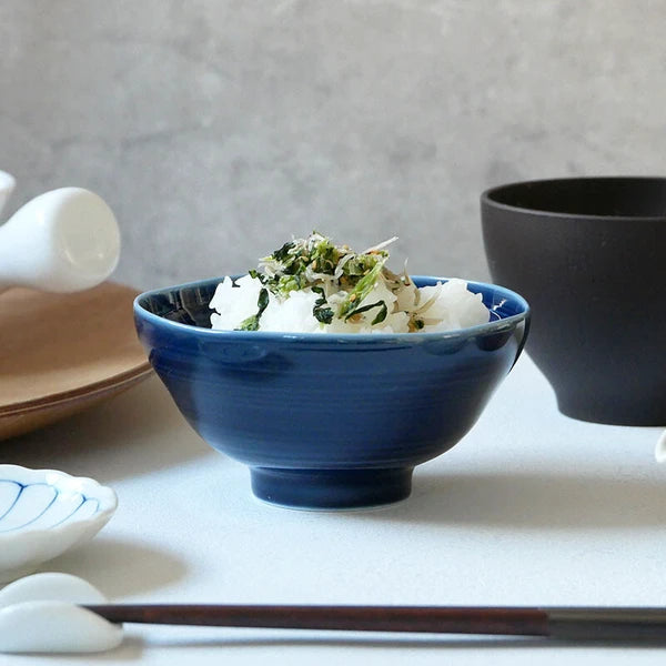 Japan Made Porcelain Round Rice Bowl