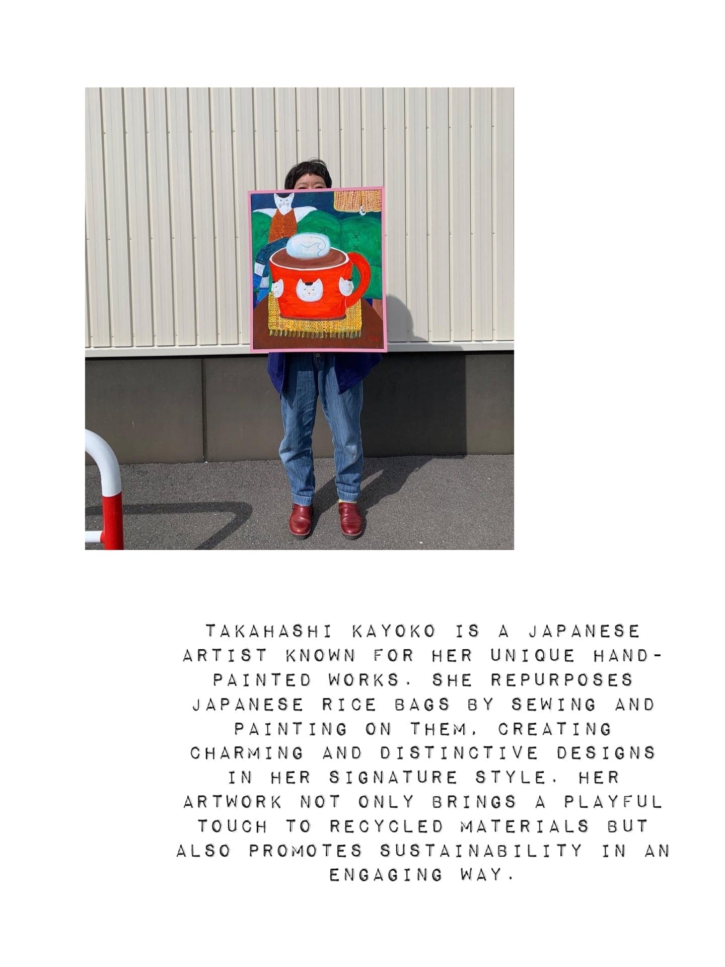 Takahashi Kayoko-高橋かよこ postcard