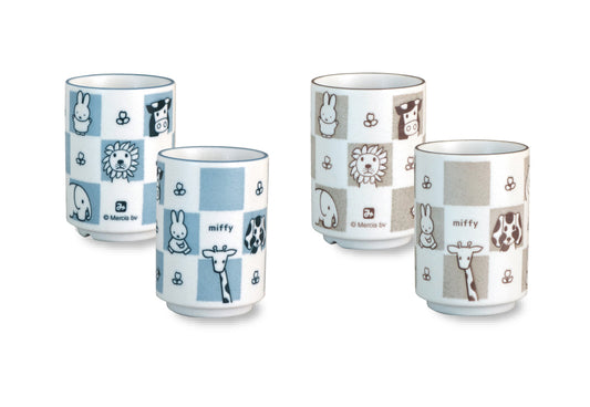 Japan Made Miffy Yunomi Tea cup 280ml -Animals 