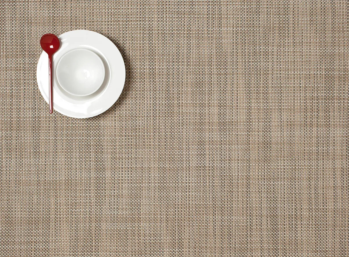 Chilewich Mini BW Rectangular Placemat Linen