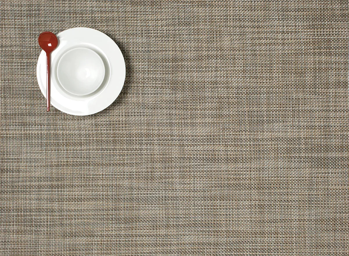 Chilewich Mini BW Rectangular Placemat Linen