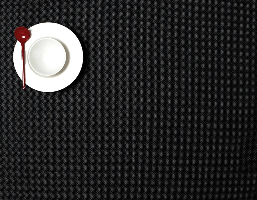 Chilewich Mini BW Rectangular Placemat Linen